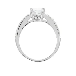 Outlet Histoire d'Or Bague Marilyn Argent Blanc Oxyde De Zirconium