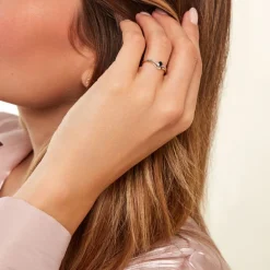 New Histoire d'Or Bague Marjeta Diamant or jaune saphir