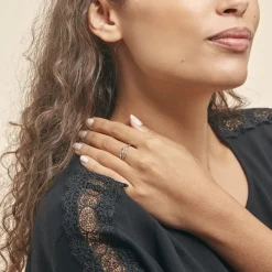 Histoire d'Or Bague Marnie Or Blanc Diamant* Bagues|Bagues Avec Pierre