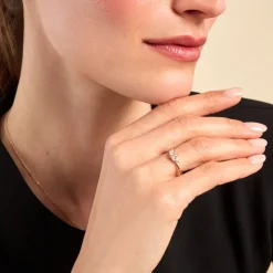 Histoire d'Or Bague Marquise Or Jaune Oxyde De Zirconium* Bagues|Bagues Avec Pierre