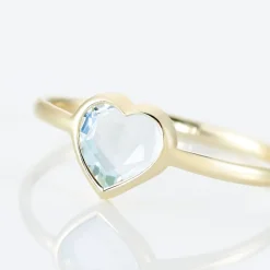 Hot Histoire d'Or Bague Marsie Or Jaune Topaze