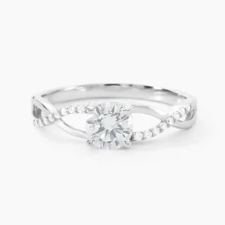 Histoire d'Or Bague Maryna Argent Blanc Oxyde De Zirconium