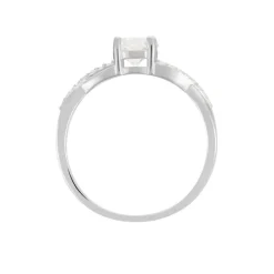 Histoire d'Or Bague Maryna Argent Blanc Oxyde De Zirconium
