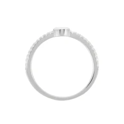 Histoire d'Or Bague Maryne Argent Blanc Oxyde De Zirconium* Bagues|Bagues Fantaisie
