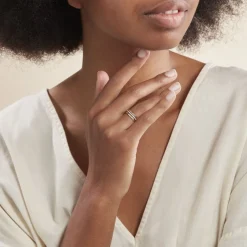 Hot Histoire d'Or Bague Mauna Or Jaune Oxyde De Zirconium