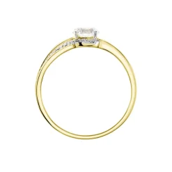 Histoire d'Or Bague Mavriki Or Jaune Oxyde* Bagues|Bagues Avec Pierre