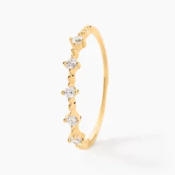 Sale Histoire d'Or Bague Maximilienne Or Jaune Oxyde De Zirconium