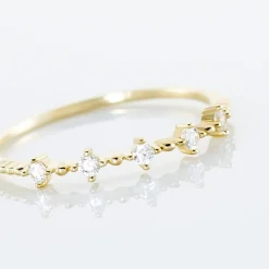 Sale Histoire d'Or Bague Maximilienne Or Jaune Oxyde De Zirconium