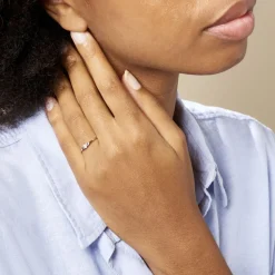 New Histoire d'Or Bague Mediha Or Jaune Topaze