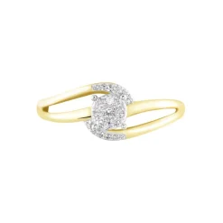 New Histoire d'Or Bague Melinia Or Jaune Diamant