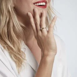 New Histoire d'Or Bague Melinia Or Jaune Diamant