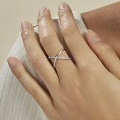 Histoire d'Or Bague Miya Argent Blanc Oxyde De Zirconium* Bagues|Bagues Fantaisie