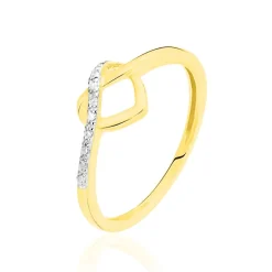 Histoire d'Or Bague Mona-lisa Or Jaune Diamant* Bagues|Bagues Avec Pierre