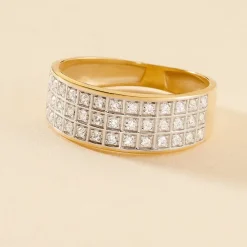 Sale Histoire d'Or Bague Morjana Or Jaune Oxyde De Zirconium