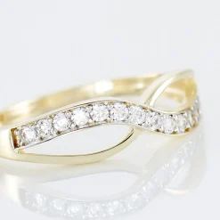 Histoire d'Or Bague Mounira Or Jaune Oxyde De Zirconium* Bagues|Bagues Avec Pierre