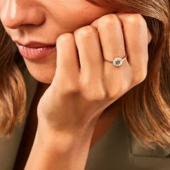 Discount Histoire d'Or Bague Najib Or Jaune Topaze Oxyde De Zirconium