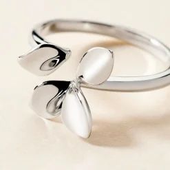 Histoire d'Or Bague Narcisse Dream Argent Blanc* Bagues|Bagues Sans Pierre