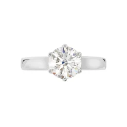 Histoire d'Or Bague Natalia Ld Platine Blanc Diamant Synthétique* Bagues|Bagues Avec Pierre