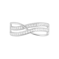 Histoire d'Or Bague Nauri Argent Blanc Oxyde De Zirconium* Bagues|Bagues Fantaisie