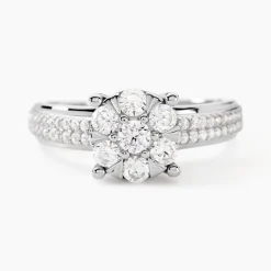 Histoire d'Or Bague Nazare Or Blanc Oxyde De Zirconium* Bagues|Bagues Avec Pierre