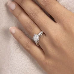 Histoire d'Or Bague Nazare Or Blanc Oxyde De Zirconium* Bagues|Bagues Avec Pierre