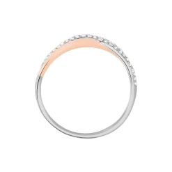 Histoire d'Or Bague Nene Or Bicolore Diamant* Bagues|Bagues Avec Pierre