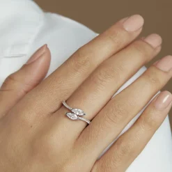 Histoire d'Or Bague Nevarte Argent Blanc Oxyde De Zirconium* Bagues|Bagues Fantaisie