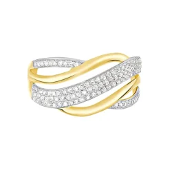 Histoire d'Or Bague Nila Or Jaune Diamant