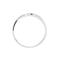 Histoire d'Or Bague Nolah or blanc diamant