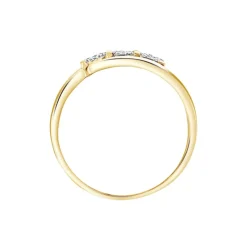 Histoire d'Or Bague Nolan Or Jaune Diamant* Bagues|Bagues Avec Pierre