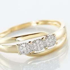 Histoire d'Or Bague Nolan Or Jaune Diamant* Bagues|Bagues Avec Pierre