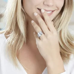 Histoire d'Or Bague Nyla Argent Blanc* Bagues|Bagues Sans Pierre