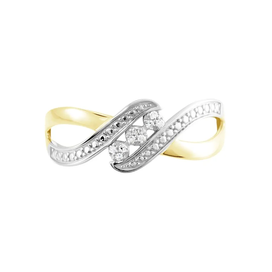 Outlet Histoire d'Or Bague Or Bicolore Aatu Diamants