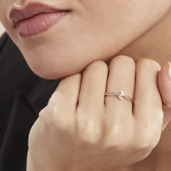 Histoire d'Or Bague Or Blanc Aatto Diamants* Bagues|Bagues Avec Pierre