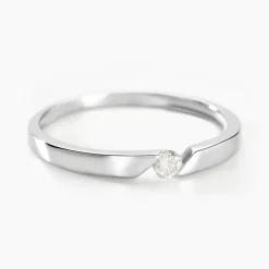 Histoire d'Or Bague Or Blanc Anilie Diamant