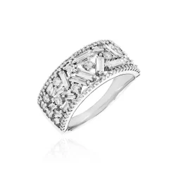 Outlet Histoire d'Or Bague Or Blanc Collection 1986 Diamants