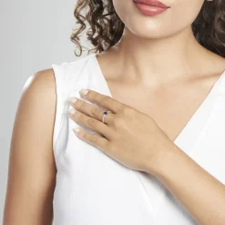 Histoire d'Or Bague Or Blanc Enea Saphir Diamants* Bagues|Bagues Avec Pierre