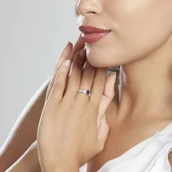 Histoire d'Or Bague Or Blanc Enea Saphir Diamants* Bagues|Bagues Avec Pierre