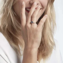 Histoire d'Or Bague Or Blanc Fany Topaze Oxydes De Zirconium* Bagues|Bagues Avec Pierre