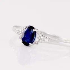 Histoire d'Or Bague Or Blanc Marie Saphir Diamants* Bagues|Bagues Avec Pierre