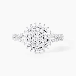 Histoire d'Or Bague Or Blanc Mirel Oxyde* Bagues|Bagues Avec Pierre