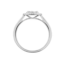 Histoire d'Or Bague Or Blanc Nawra Diamants Synthétiques* Bagues|Bagues Avec Pierre