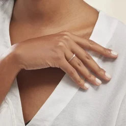 Histoire d'Or Bague Or Blanc Sabine Diamants* Bagues|Bagues Avec Pierre