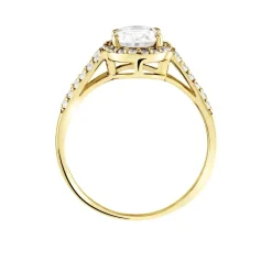 Outlet Histoire d'Or Bague Or Jaune Arjun Oxydes De Zirconium or jaune oxyde