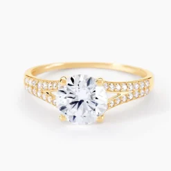 Histoire d'Or Bague Or Jaune Carolina Oxyde De Zirconium* Bagues|Bagues Avec Pierre