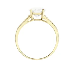 Histoire d'Or Bague Or Jaune Carolina Oxyde De Zirconium* Bagues|Bagues Avec Pierre