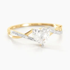 Histoire d'Or Bague Or Jaune Clothilde Oxyde De Zirconium* Bagues|Bagues Avec Pierre