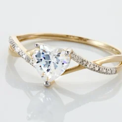 Histoire d'Or Bague Or Jaune Clothilde Oxyde De Zirconium* Bagues|Bagues Avec Pierre