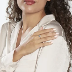 Histoire d'Or Bague Or Jaune Goulwen Saphir Ovale Et Diamants* Bagues|Bagues Avec Pierre