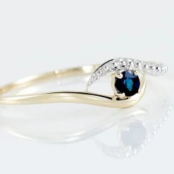 Histoire d'Or Bague Or Jaune Karmele Saphir or jaune saphir